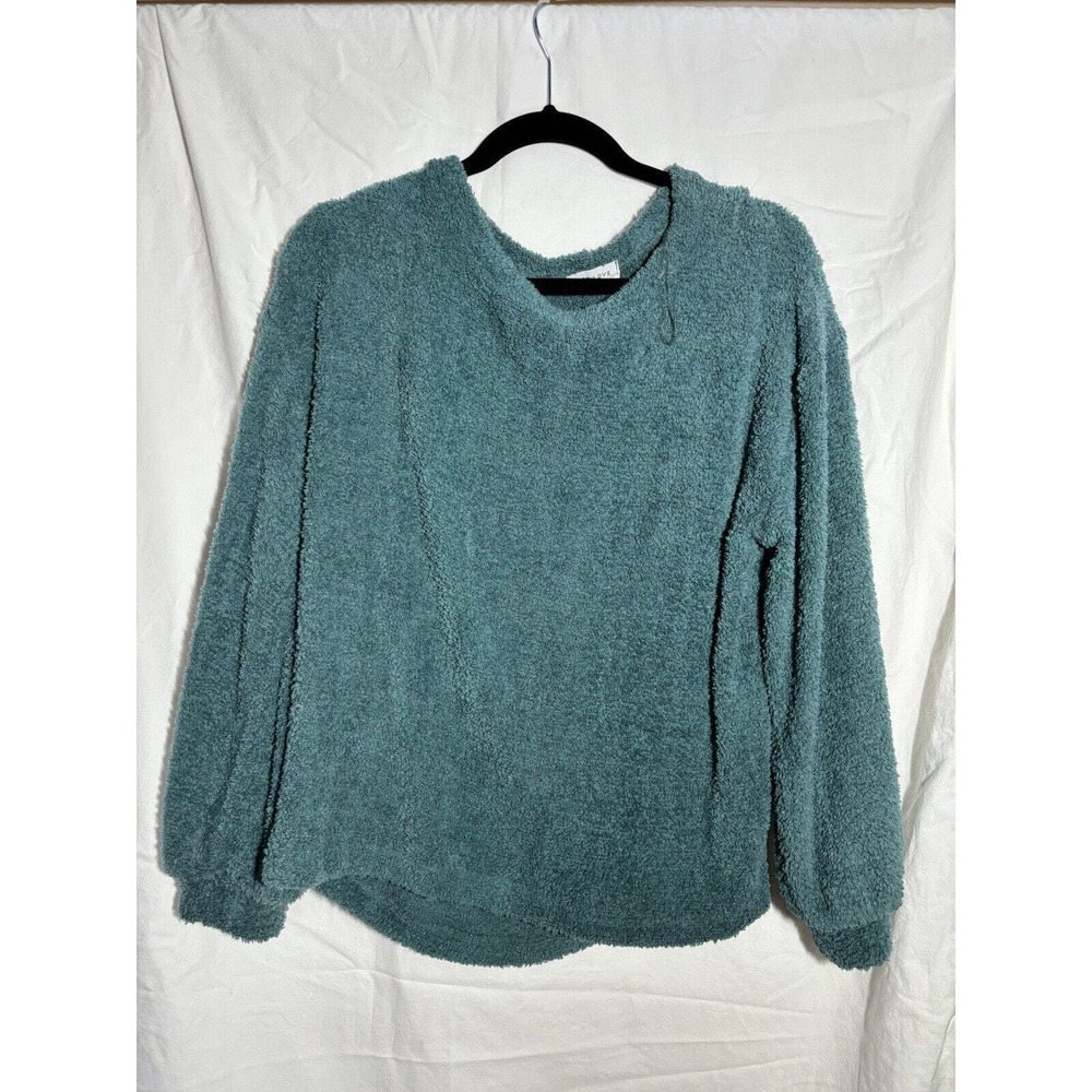 First Love By Lovelyn Oversized Green Sweater Women's Sz.‎ M EUC K6